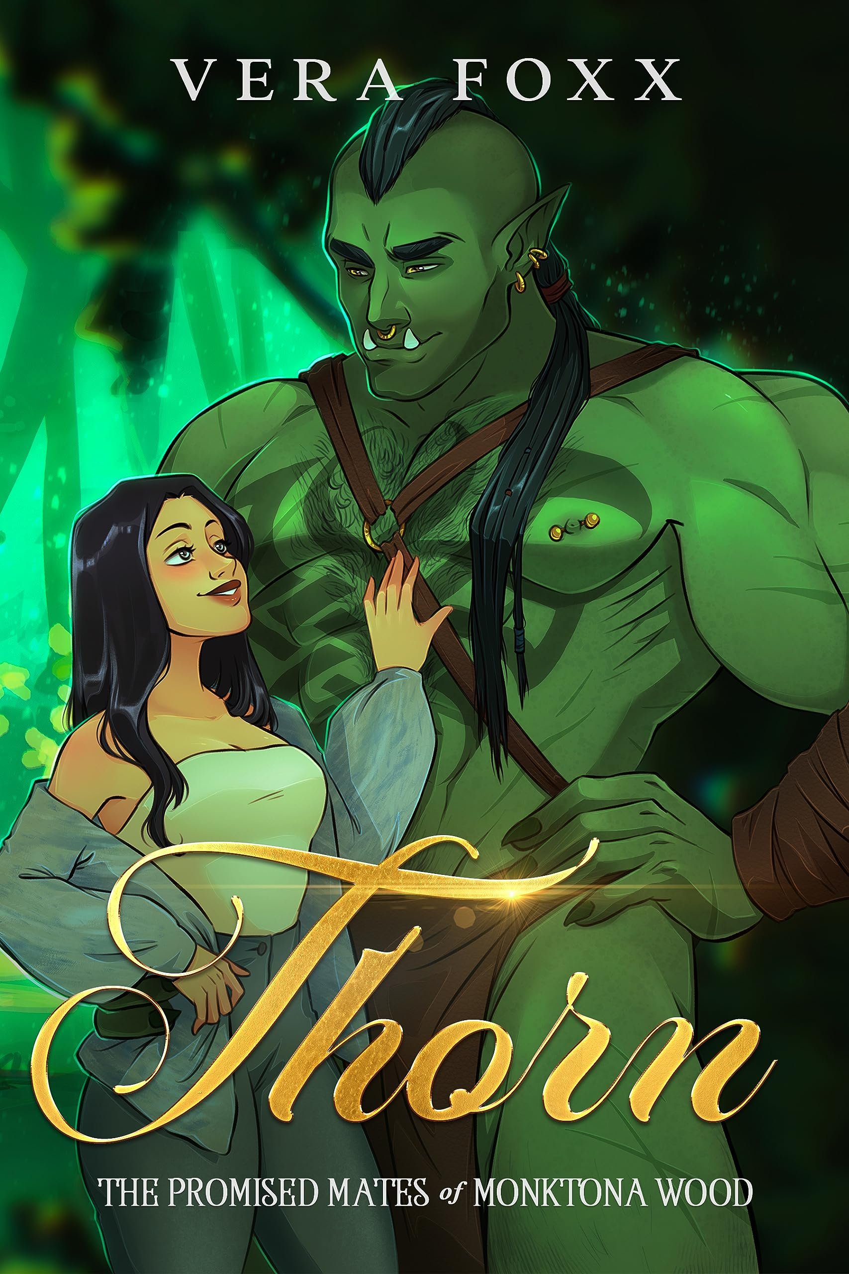 Thorn: A Steamy Orc Rom-Com (Under the Moon: Orc Series Book 1) Cover